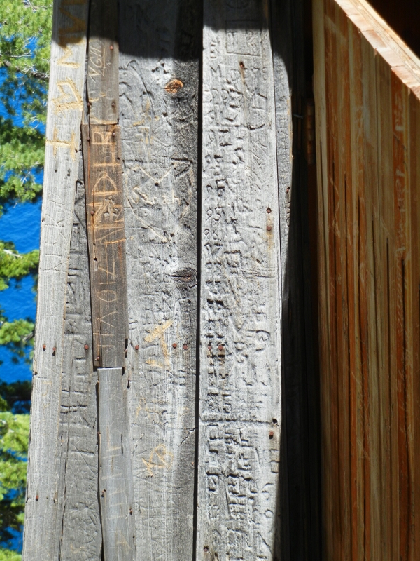 Rubicon Point Light House Graffiti