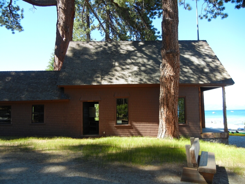 Tahoe Hellman Mansion Boathouse