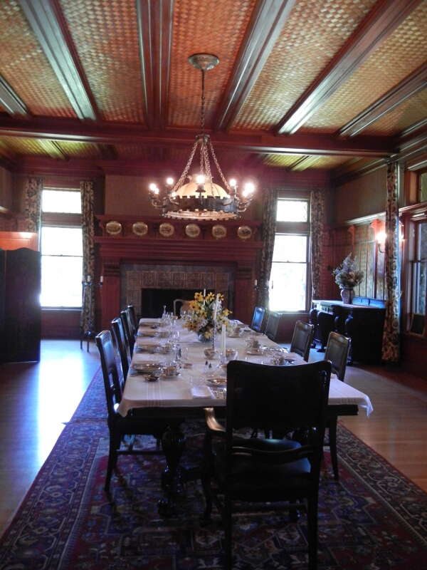 Tahoe Hellman Mansion Dining Room