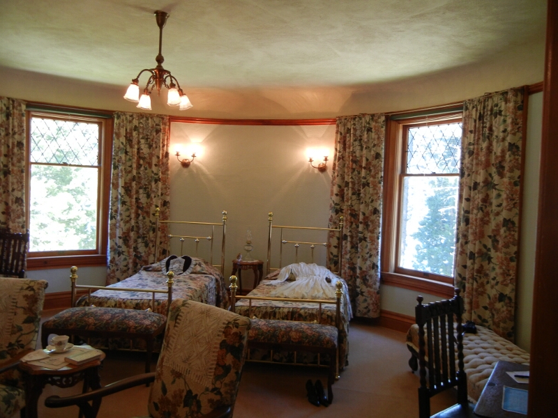 Tahoe Hellman Mansion Master Bedroom