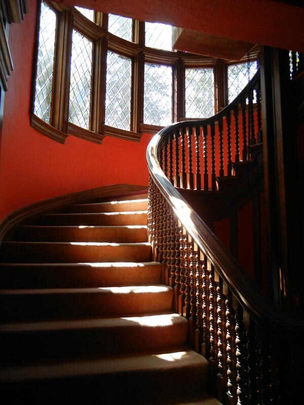 Tahoe Hellman Mansion Stairway 2