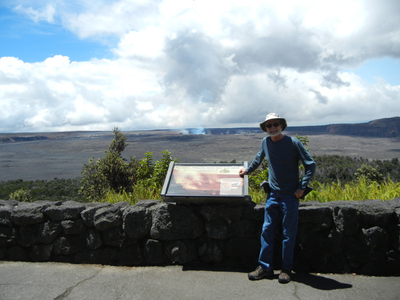 View from Volcano House Veranda