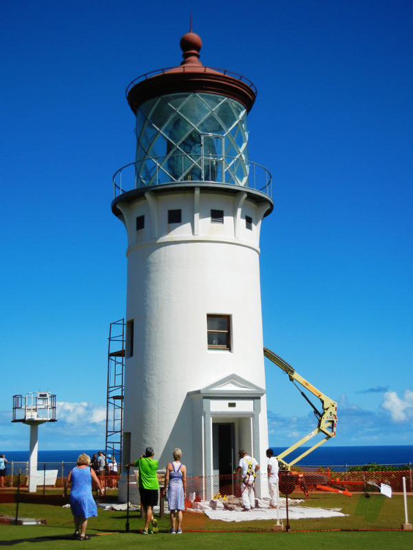 Kilauea Lighthouse Work