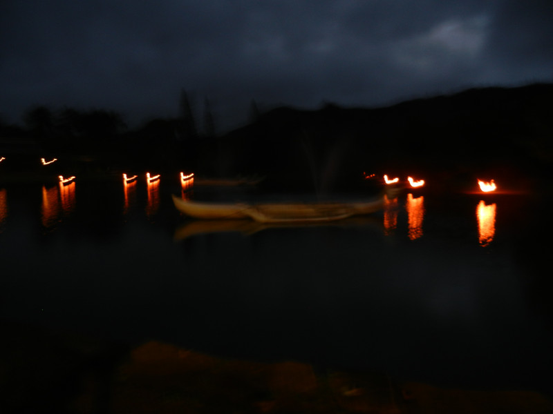 Pond at Night